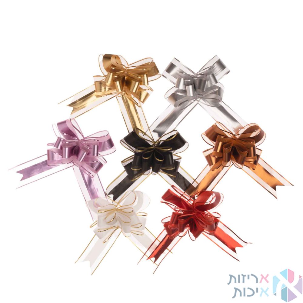 סרט משיכה יוקרתי 5ס"מ פס סאטן